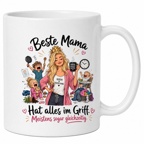 Tasse »Beste Mama – Hat alles im Griff«