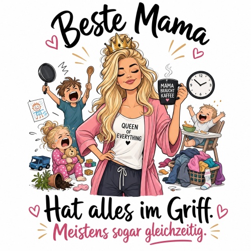 Tasse »Beste Mama – Hat alles im Griff«