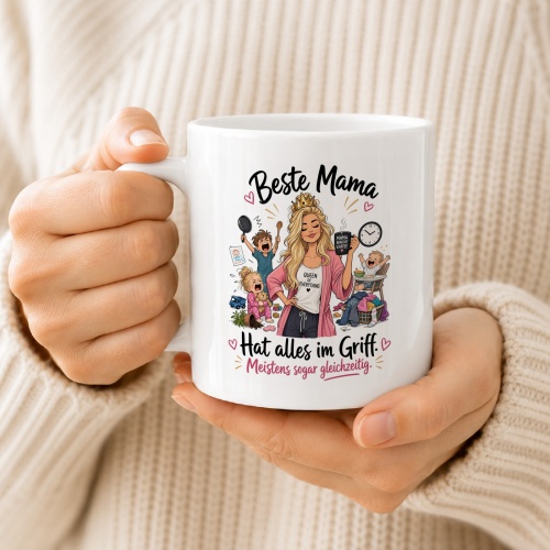 Tasse »Beste Mama – Hat alles im Griff«
