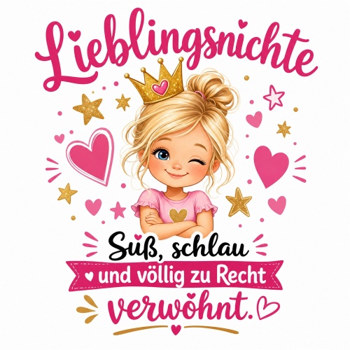 Tasse »Lieblingsnichte – Süß,...