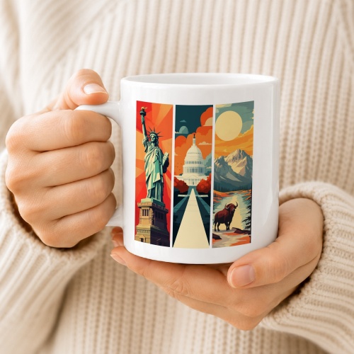 Tasse »Panorama United States«