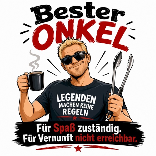 Tasse »Bester Onkel – Für Spaß...