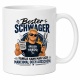 Tasse »Bester Schwager – Grillen ist meine Therapie«