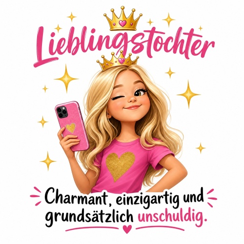 Tasse »Lieblingstochter – Charmant,...