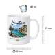 Tasse »Kroatien – Adria. Inseln. Leichtigkeit.«