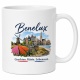 Tasse »Benelux – Grachten. Küste. Lebensart.«