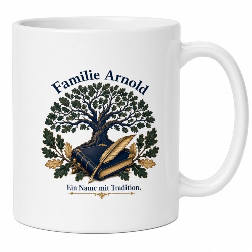 Tasse »Familie Arnold – Ein Name mit...