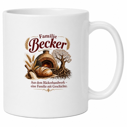 Tasse »Familie Becker –...