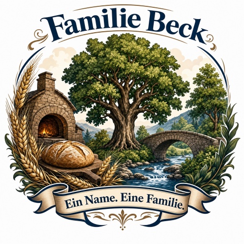 Tasse »Familie Beck – Ein Name. Eine...