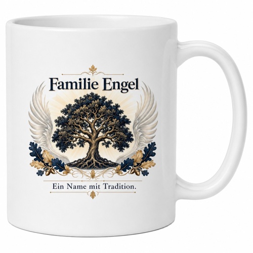 Tasse »Familie Engel – Ein Name mit...