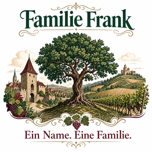 Tasse »Familie Frank – Ein Name. Eine...