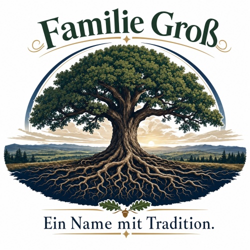Tasse »Familie Groß – Ein Name mit...