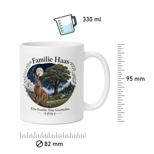 Tasse »Familie Haas – Eine Familie. Eine Geschichte.«