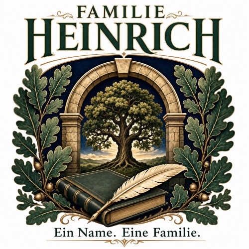 Tasse »Familie Heinrich – Ein Name. Eine...