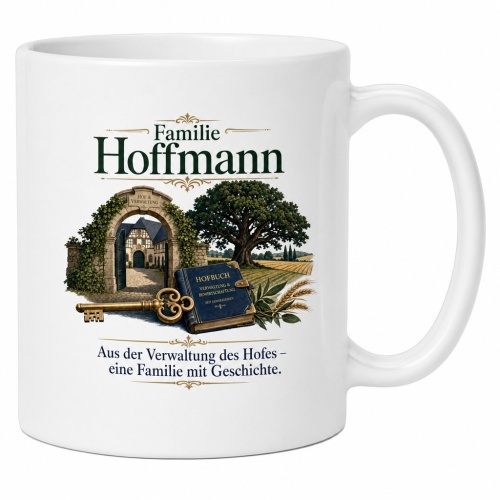 Tasse »Familie Hoffmann – Eine Familie mit...