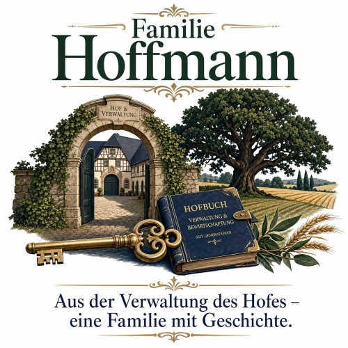 Tasse »Familie Hoffmann – Eine Familie mit Geschichte«