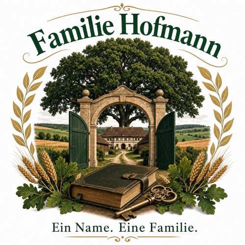 Tasse »Familie Hofmann – Ein Name. Eine...