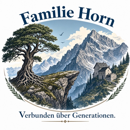 Tasse »Familie Horn – Verbunden über...