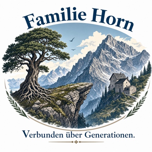 Tasse »Familie Horn – Verbunden über Generationen«