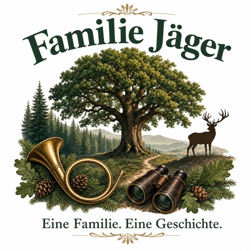 Tasse »Familie Jäger – Eine Familie....