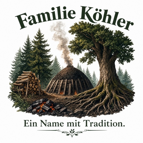 Tasse »Familie Köhler – Ein Name mit...