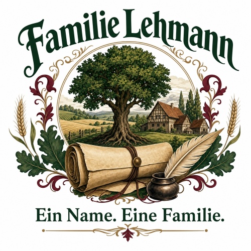 Tasse »Familie Lehmann – Ein Name. Eine...