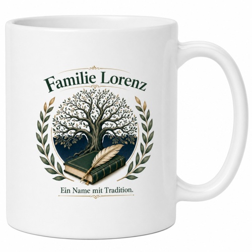 Tasse »Familie Lorenz – Ein Name mit...