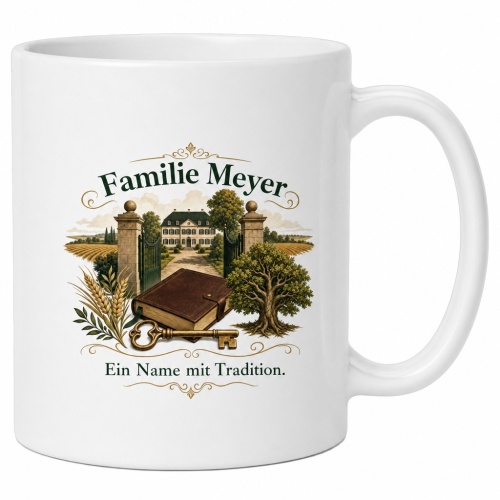 Tasse »Familie Meyer – Ein Name mit...