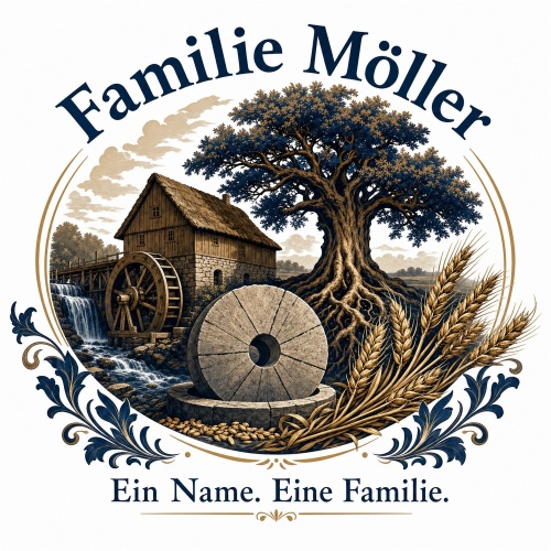 Tasse »Familie Möller – Ein Name. Eine...
