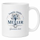 Tasse »Familie Müller – Gemeinsam stark.«