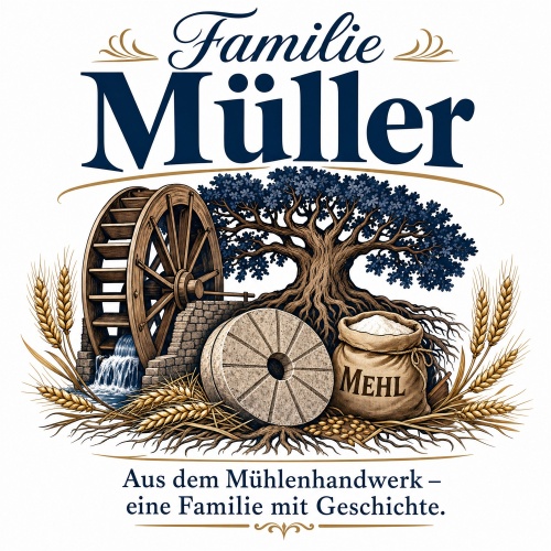 Tasse »Familie Müller –...
