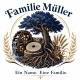 Tasse »Familie Müller – Ein Name. Eine Familie.«