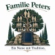 Tasse »Familie Peters – Ein Name mit Tradition«