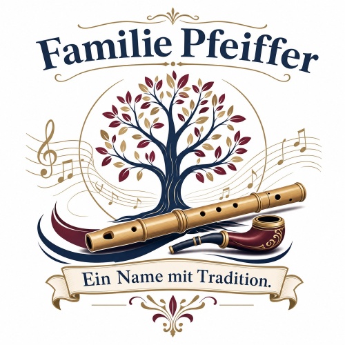 Tasse »Familie Pfeiffer – Ein Name mit...