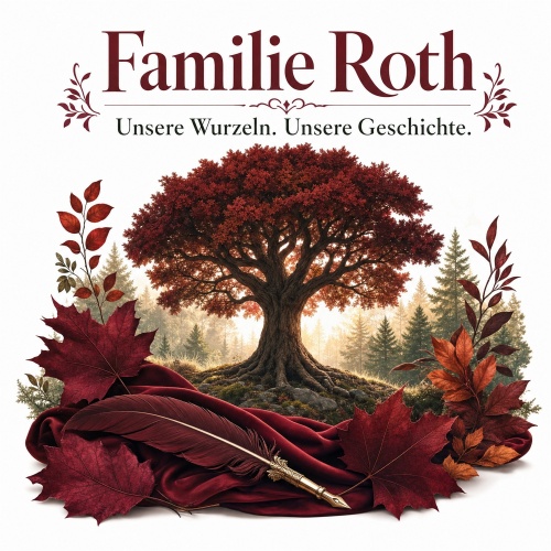 Tasse »Familie Roth – Unsere Wurzeln. Unsere...