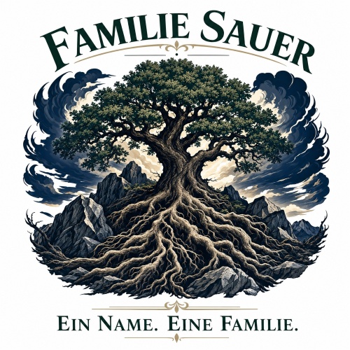 Tasse »Familie Sauer – Ein Name. Eine...