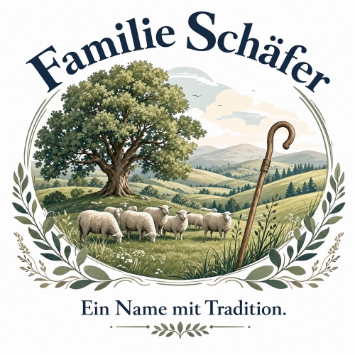 Tasse »Familie Schäfer – Ein Name mit...