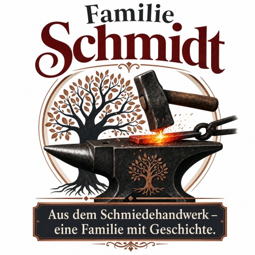 Tasse »Familie Schmidt –...