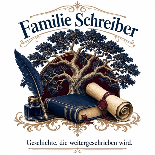 Tasse »Familie Schreiber – Geschichte, die...
