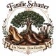 Tasse »Familie Schuster – Ein Name. Eine Familie.«
