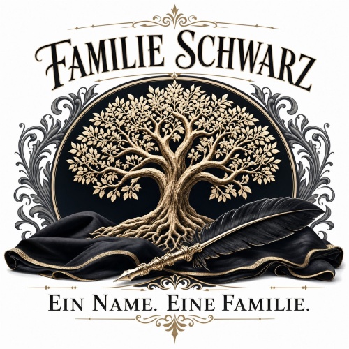Tasse »Familie Schwarz – Ein Name. Eine Familie.«