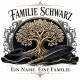 Tasse »Familie Schwarz – Ein Name. Eine Familie.«
