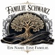 Tasse »Familie Schwarz – Ein Name. Eine Familie.«