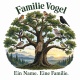 Tasse »Familie Vogel – Ein Name. Eine Familie.«