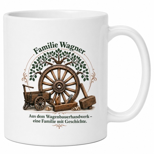 Tasse »Familie Wagner –...