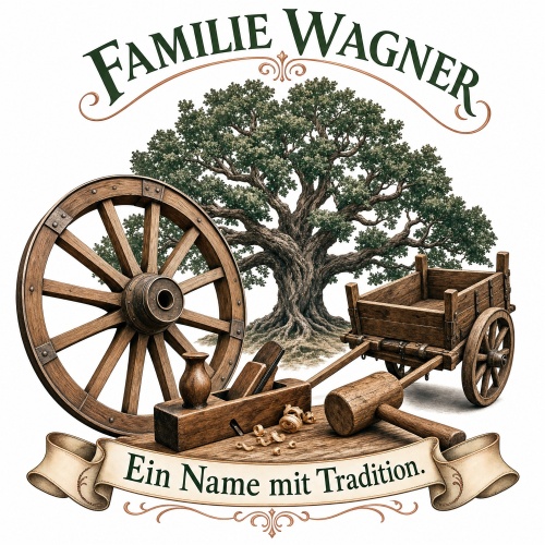 Tasse »Familie Wagner – Ein Name mit...