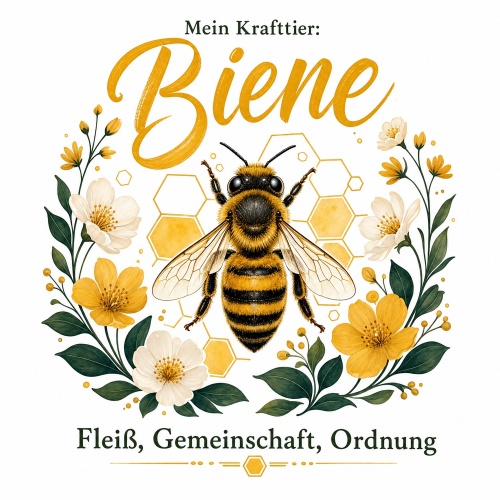 Tasse »Mein Krafttier: Biene«