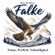 Tasse »Mein Krafttier: Falke – Fokus, Freiheit, Schnelligkeit«