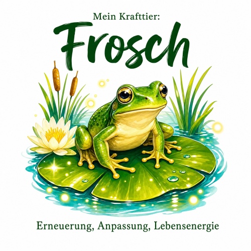 Tasse »Mein Krafttier: Frosch«