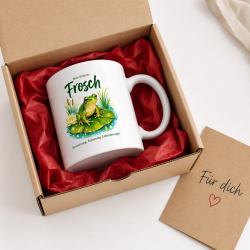 Tasse »Mein Krafttier: Frosch«